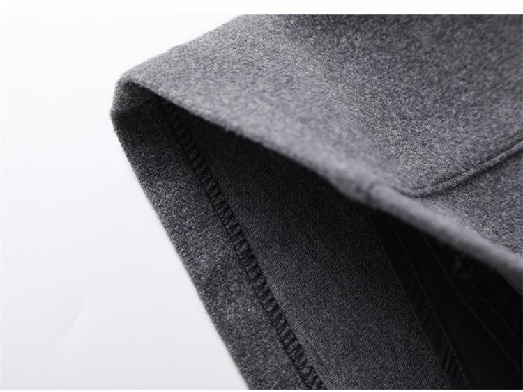 Women's Grey Wool Blend High-Waisted A-Line Skirt - Autumn/Winter 2025 Collection