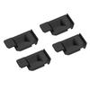 4PCS Front Rear Strikers Door Lock Striker Door Lock Rubber Fixing Parts For Mercedes W123 W126 240D 280E 300D-A91R