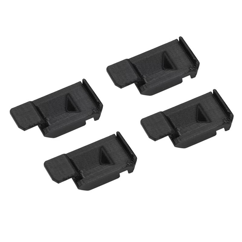 4PCS Front Rear Strikers Door Lock Striker Door Lock Rubber Fixing Parts For Mercedes W123 W126 240D 280E 300D-A91R
