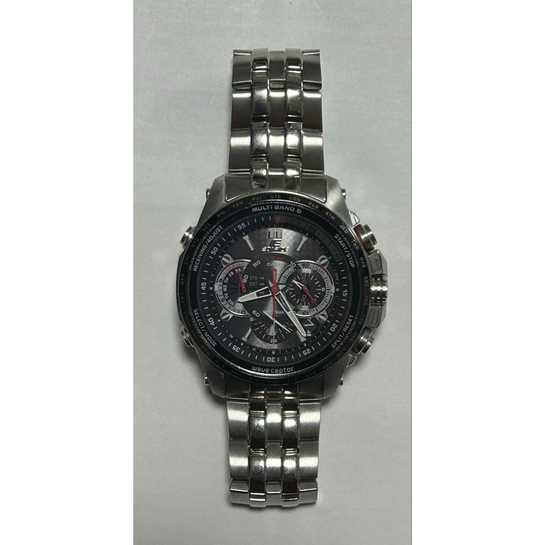 Used CASIO EDIFICE EQW M7100B Radio Solar