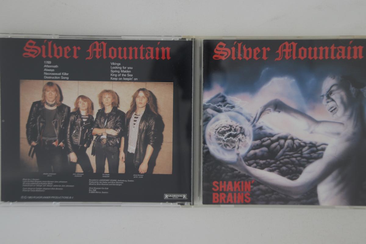 

CD SILVER MOUNTAIN - Shakin Brains RRCY2011 ROADRUNNER 1996 Япония Металл Б/У