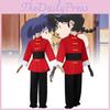Ranma Decoration Cosplay Costume Performance Set Xmas Anime Kung Fu Clothing