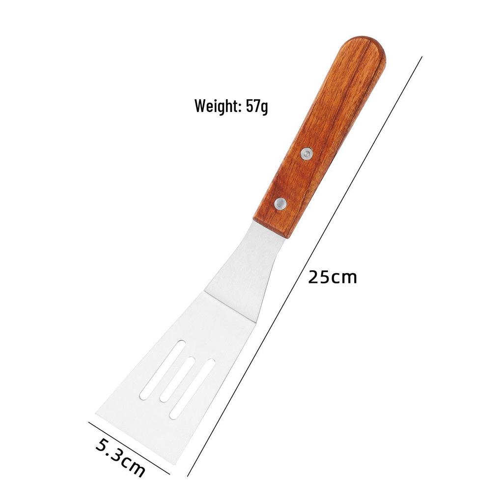 Stainless Steel Cooking Spatula for Pancakes, Pizza, Steak, and Fish