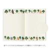 Midori Yurulog Waldtier 15352006 Notizbuch, Muster, B6,