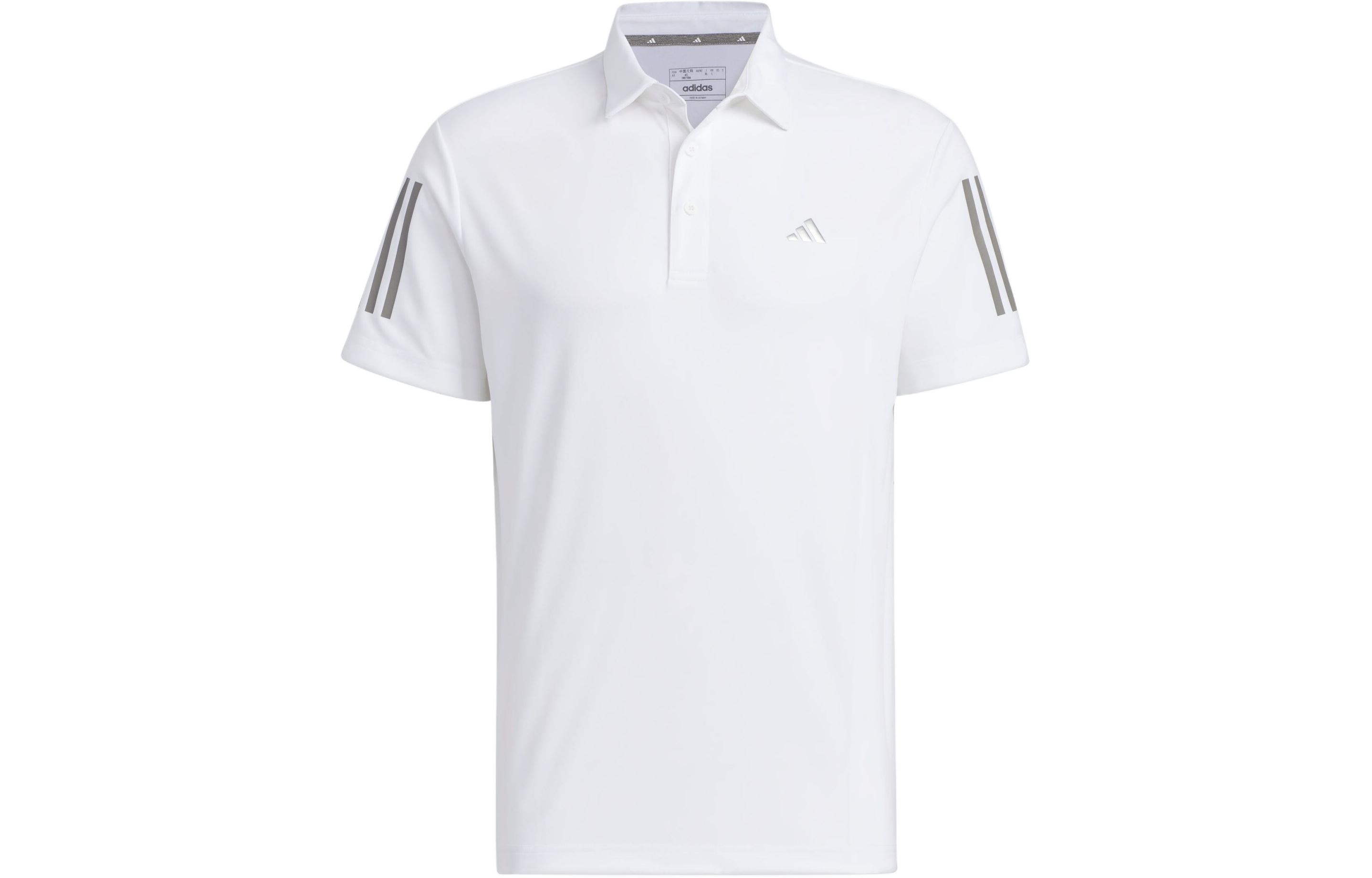 Adidas AEROREADY 3 Stripes Polo Shirt Polo Shirt Men s White IN6628 XXL
