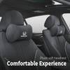 Car Seat Headrest Protect Neck Pillow Seat Waist Pillow For Honda Civic Accord Crosstour Spirior Odyssey Avancier UR-V Sienna