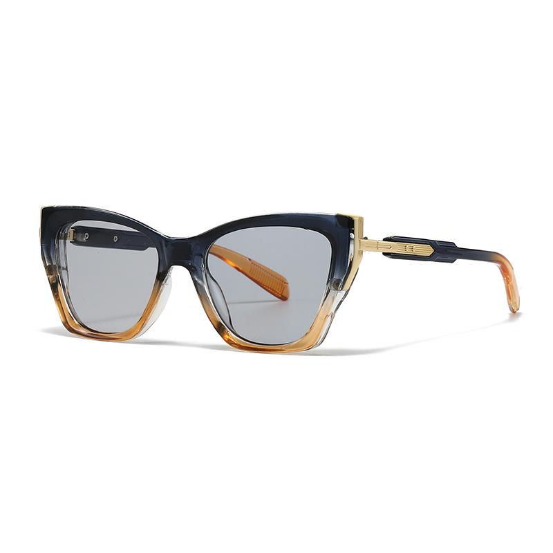 New Luxury Brand Designer Cat Eye Women's Sunglasses Vintage Black Leopard Sun Glasses UV400 Prescription Eyeglasses Frames