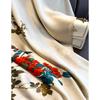 Silk Scarf Women's Autumn and Winter Long Scarf Foreign Fashion New Versatile Matching Shirt High-end Thin Scarf