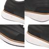 Used AUTHENTIC HERMES EASY Sneakers Black Calf Leather