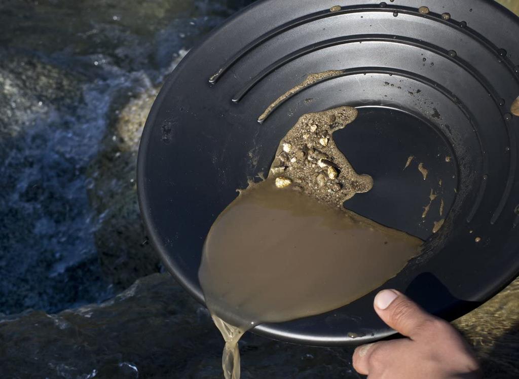 SCIENCE Basic Black Gold Pan Gold Panning Dish Dish Guide Black 1 Plastic Panning Bowl "14in" "Panning (3-Riffle Type/Water Specification) Approx.