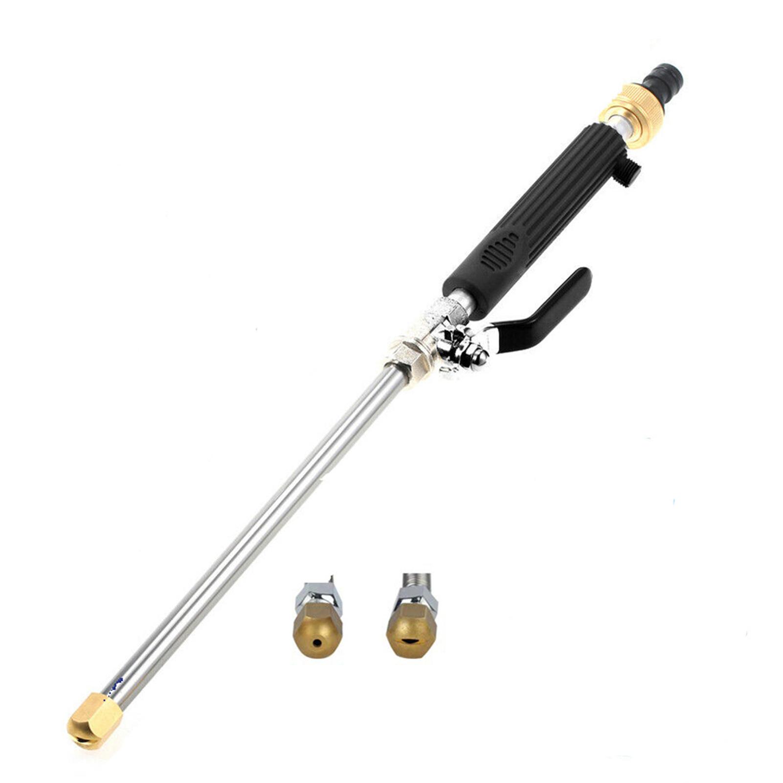 

Водяной пистолет высокого давления из чистой меди, подвижный пистолет для быстрой вставки для мойки автомобилей, аппарат для чистки водяным пистолетом чёрный