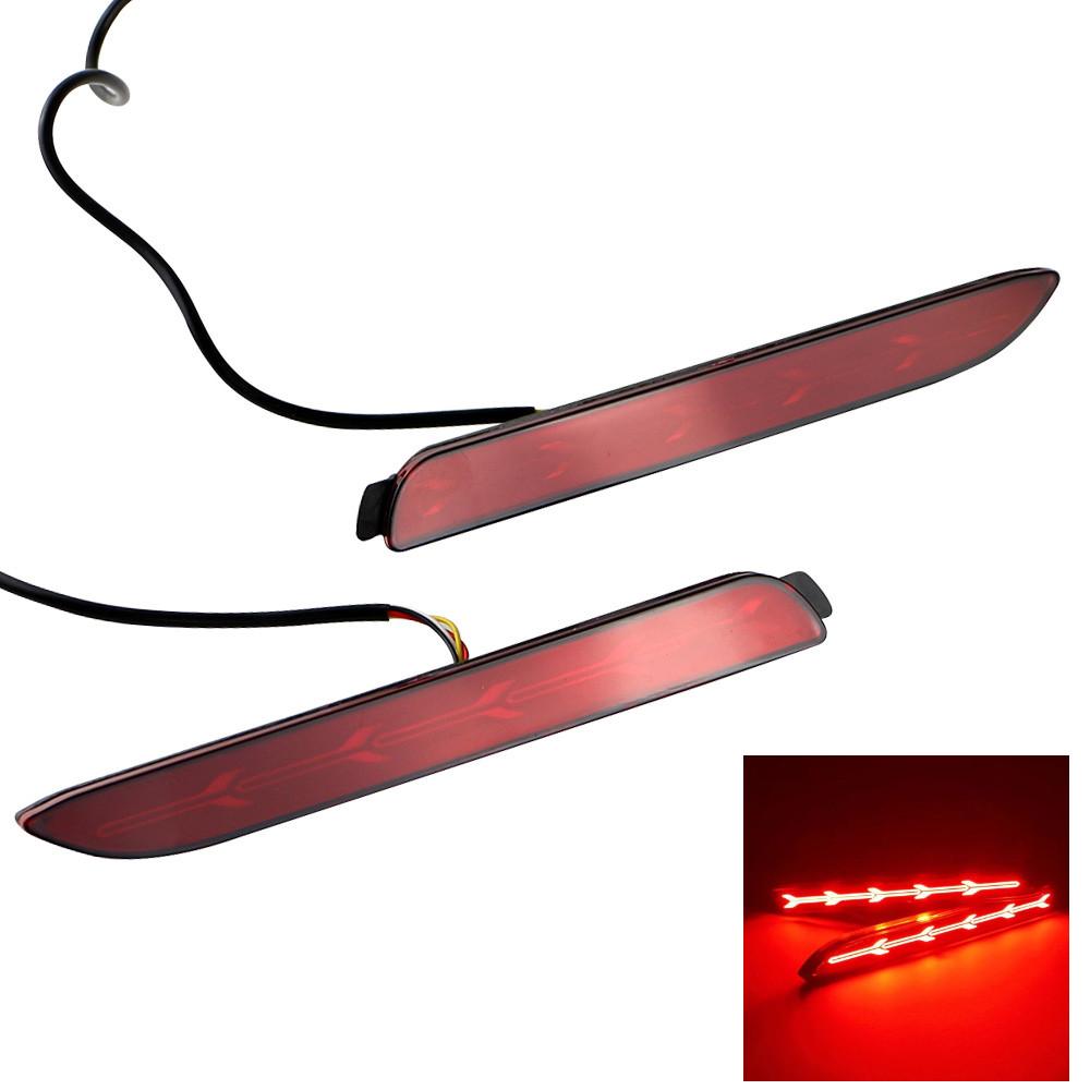 Car Rear Bumper Light for Toyota Camry 2006-2014 RAV4 - Verso 2011-2015 Vellfire 2005-2014 Avalon 2013-2016 2Pcs ACC.