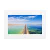 10 Inch Digital Photo Frame HD 1024x600 LED Electronic Photo Frame with Remote Control White 100‑240V US Plug