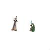 Elegant Musician Peacock Resin Sculpture Figurine for Bedroom Office Living Room Table Centerpiece