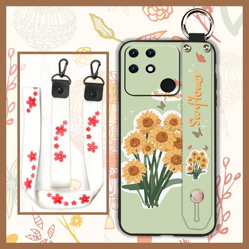 Ring Shockproof Phone Case For OPPO Realme Narzo 50A Back Cover Protective Dirt-resistant Anti-knock Soft case Anti-dust