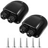 A25F-Solar Cable Entry Gland(2 Pack), Dual Cable Housing, Glands For All Type 3Mm2 To 10Mm2 RV, Caravan Marine Applications