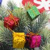 12/24Pcs Mini Christmas Decorations Gift Boxes Hanging Xmas Tree Pendants Foam Present for Home Decor New Year Party Supplies