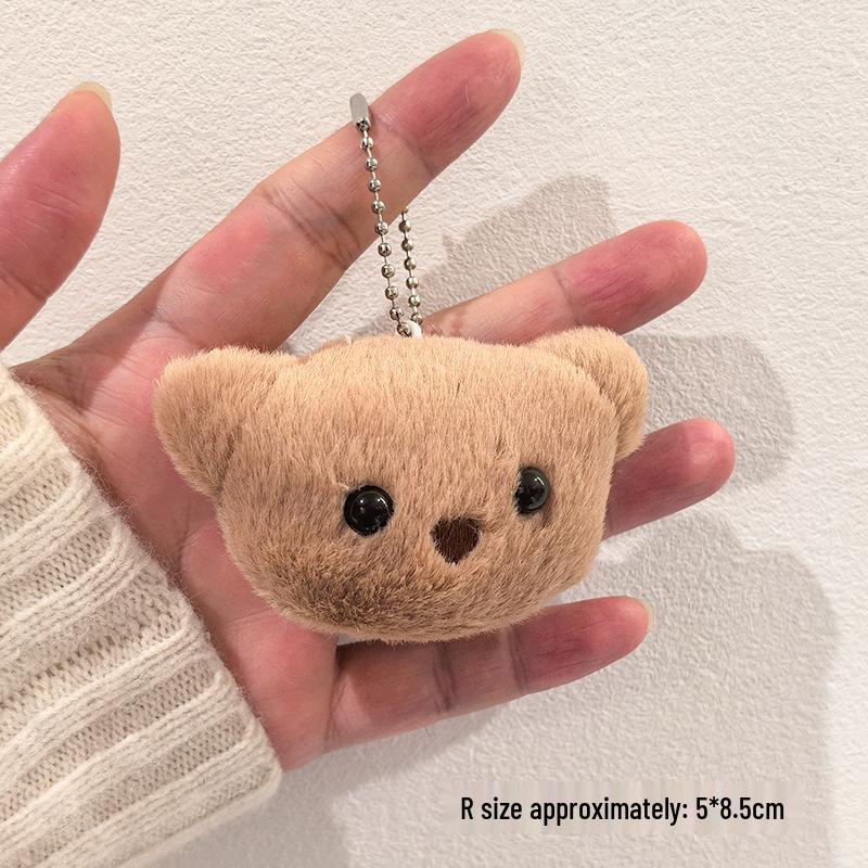 Year of the Sheep Lamb Keychain: Cute Plush Pendant for Students' Bags