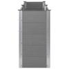Garden Raised Bed 250 x 50 x 91 cm WPC Gray
