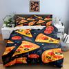 Pizza-themed design. Bedding Duvet cover sets Duvet covers Pillowcases gifts (1 * Duvet Cover 2 * Pillowcases, without duvet insert)