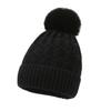 Thicken Winter Beanie Hat With Fur Pom Pom Winter Caps Fashionable Fleece Beanies  Outdoor Wear