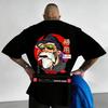 Neues Dragon Ball Anime Goku Rundhals Kurzarm 2026 Bandai Sommer Herren Sport Locker und Atmungsaktiv Baumwolle T-Shirt