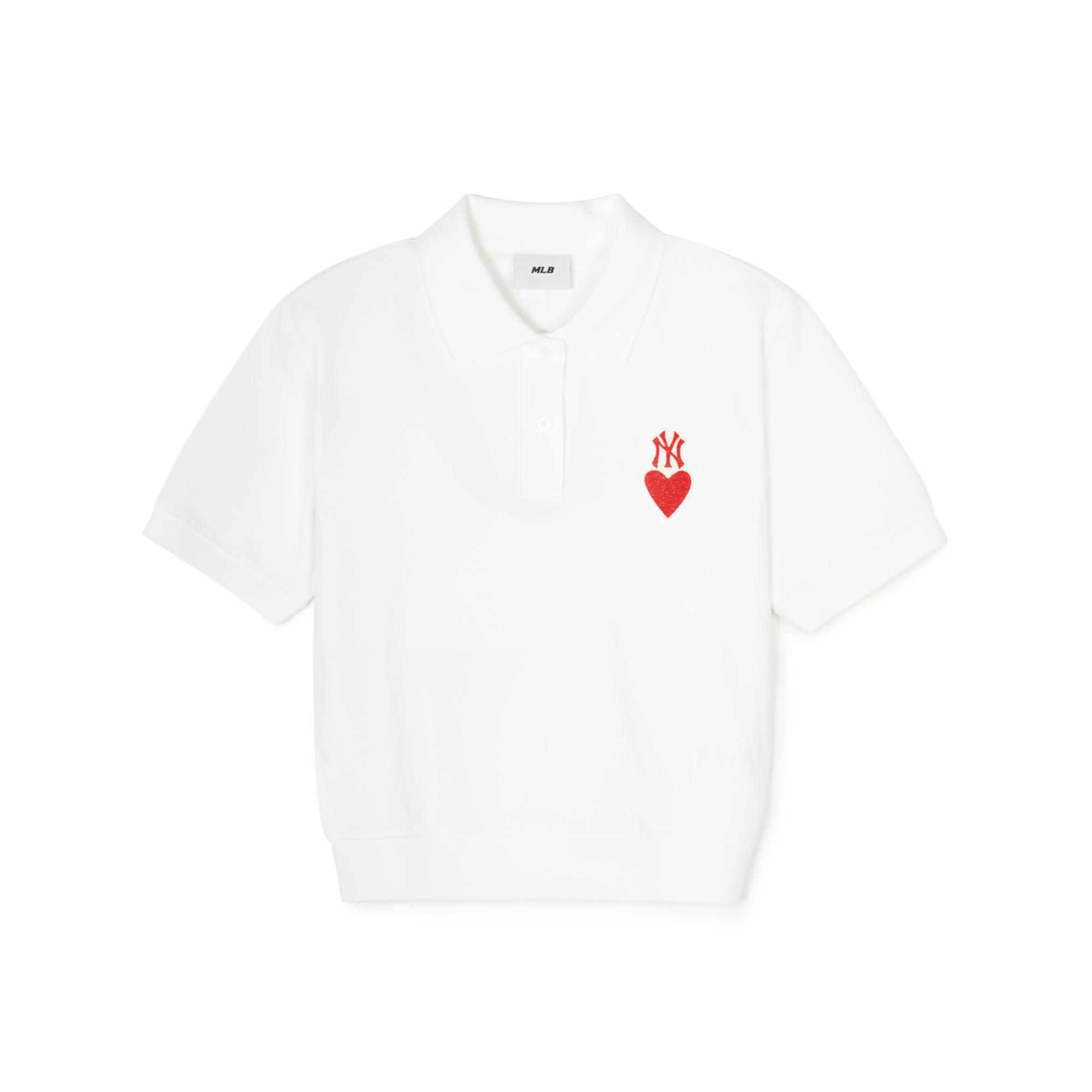 

New MLB Polo Shirts Women s White 3FPQH0243-50WHS XS