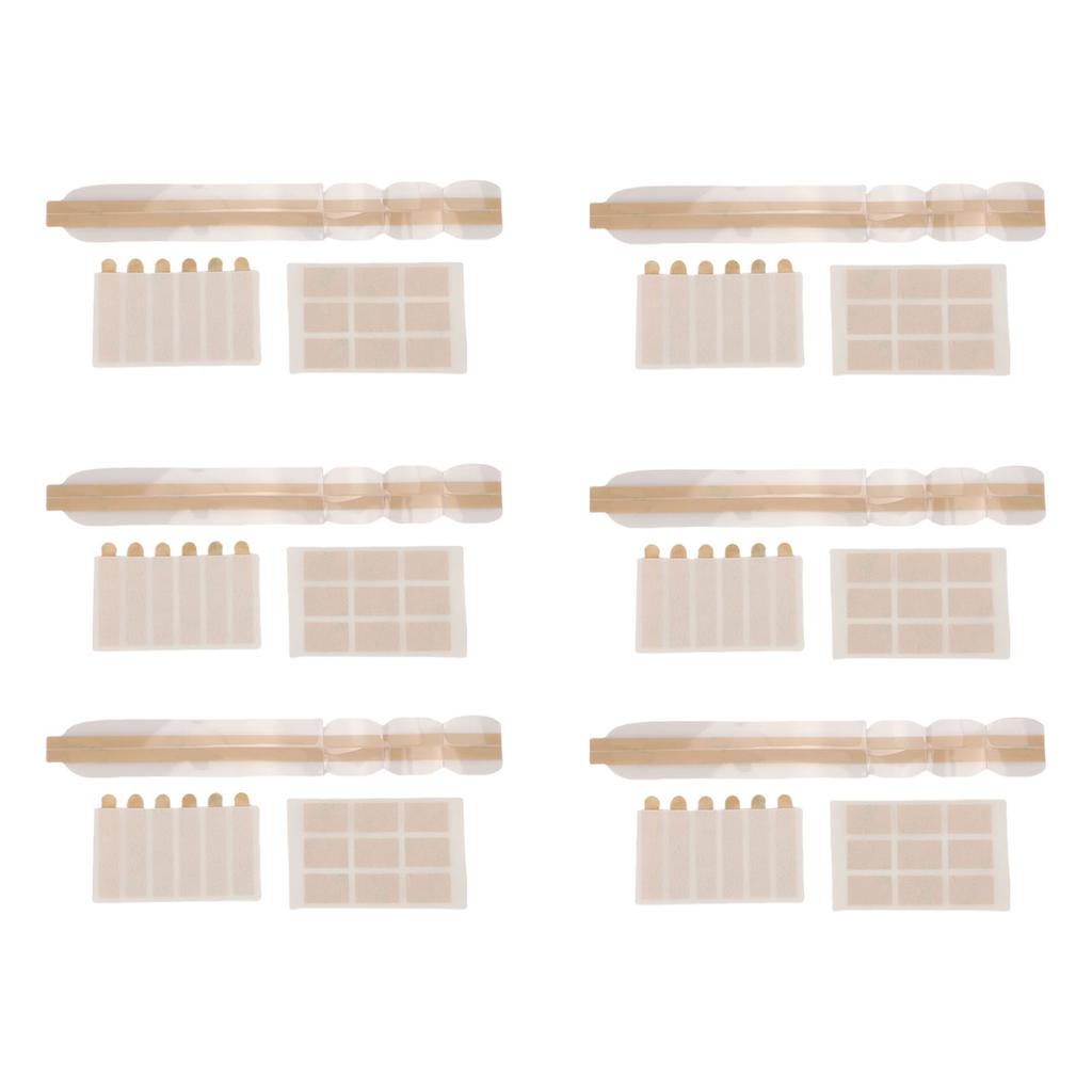 Filter Adhesive Strip Plastic Slim Transparent Double Sided Computer Slide Mount Holder Tab