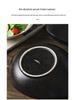 Japanese Olive Stone Pattern Ceramic Plate for Pasta and Pizza
