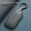 Leather Car Remote Key Case For Nissan Qashqai Juke J10 J11 X-Trail T32 T31 Kicks Tiida Altima Pathfinder Note Auto Accessories