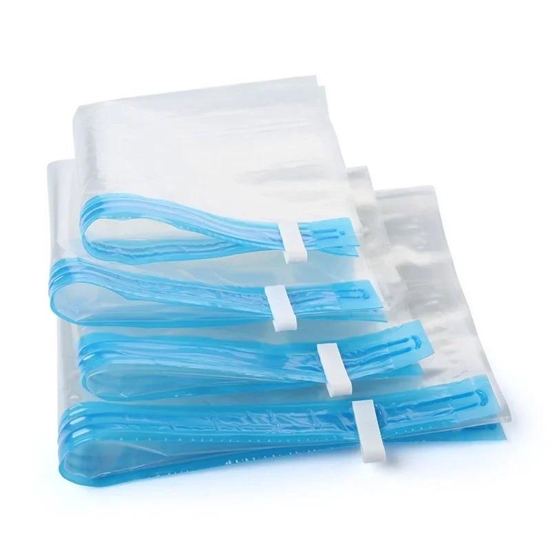 Highcapacity Clothes Vacuum Storage Bags Household Dust Moisture-proof Storage Hand-rolled Vacuuming Compression Bag Space Saver