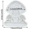 Mushroom Silicone Molds Mushroom Elf Fondant Mold Cake Decorating Tools Cupcake Topper Candy Chocolate Gumpaste Mold