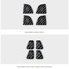 For Tesla Model Y 2019-2026 Juniper Model 3 Highland 2026 Carbon Fiber Car Interior Door Switch Button Trim Stickers Accessories