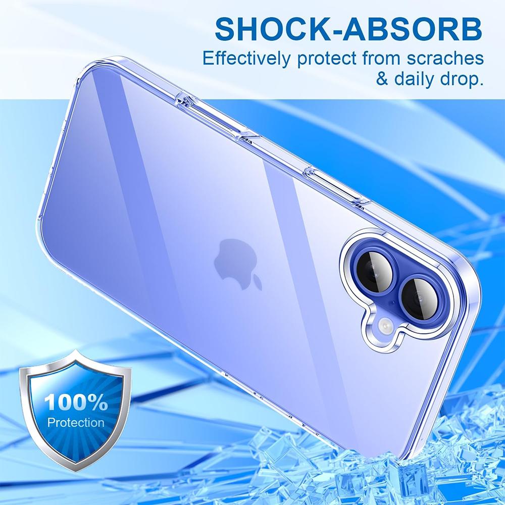 360° Full Body Cover Protection Case iPhone 16 15 14   mini 11 Pro Xs Max SE 2 3 7 8 plus Clear Hard PC Soft Silicone Shell