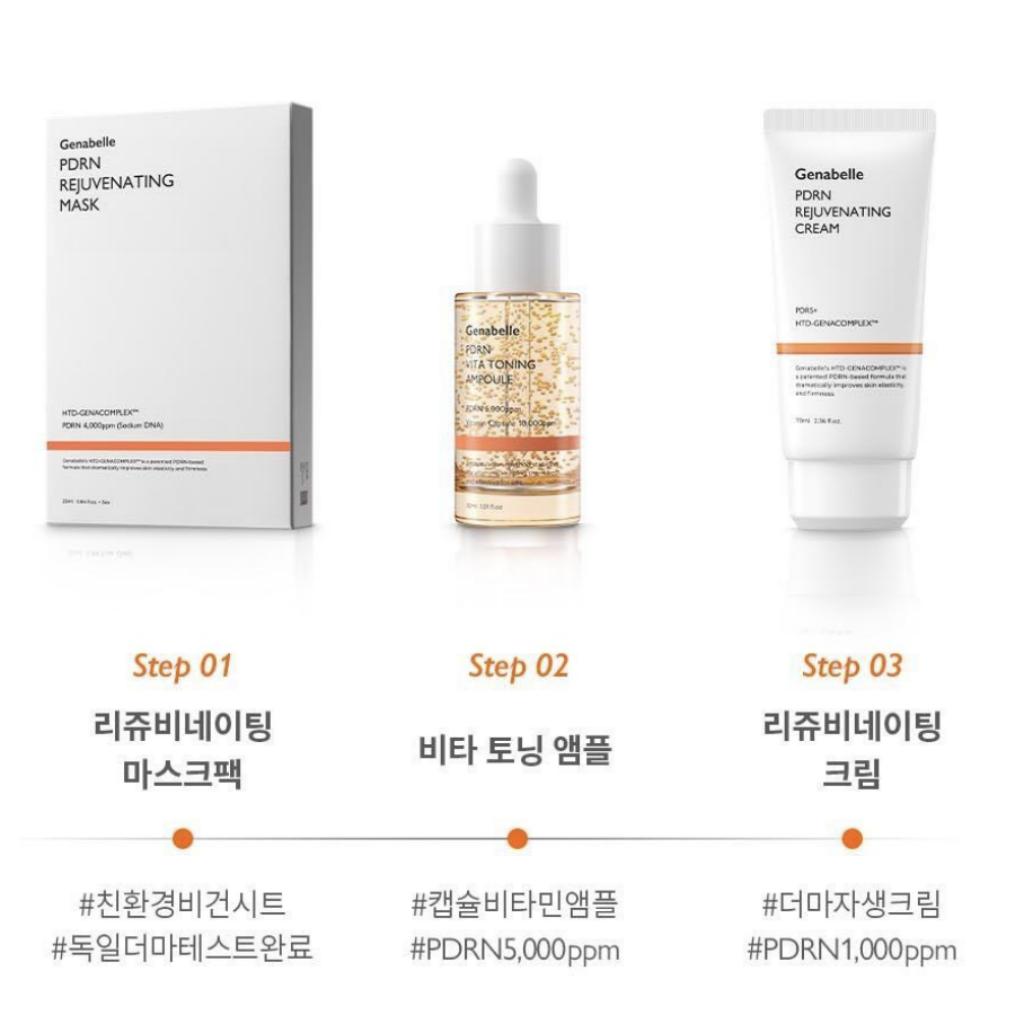 [Genabelle] Confezione da 5 maschere rigeneranti Olive Young PDRN