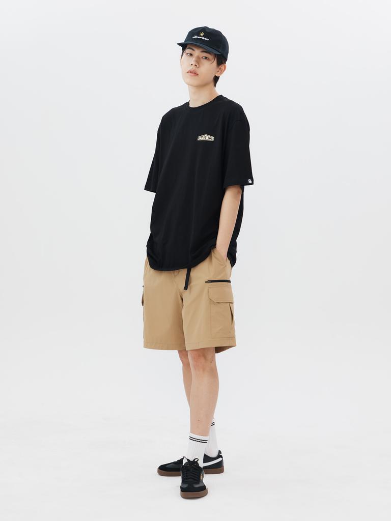 Jeimiweseuteu A&G Lettering T-Shirt (Black)