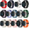 Silicone Strap for Apple Watch Band Ultra 49mm 44mm 45mm 46mm 42mm Series 10 9 8 7 6 Magnetic Buckle Wrist Bracelet Correas