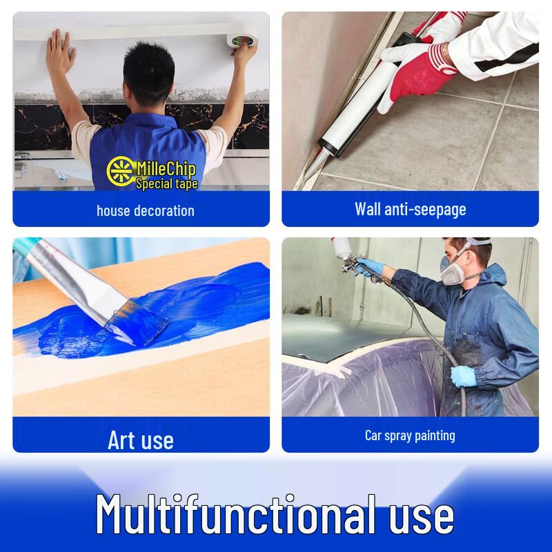 Miloqi Multi-Purpose Residue-Free Masking Tape