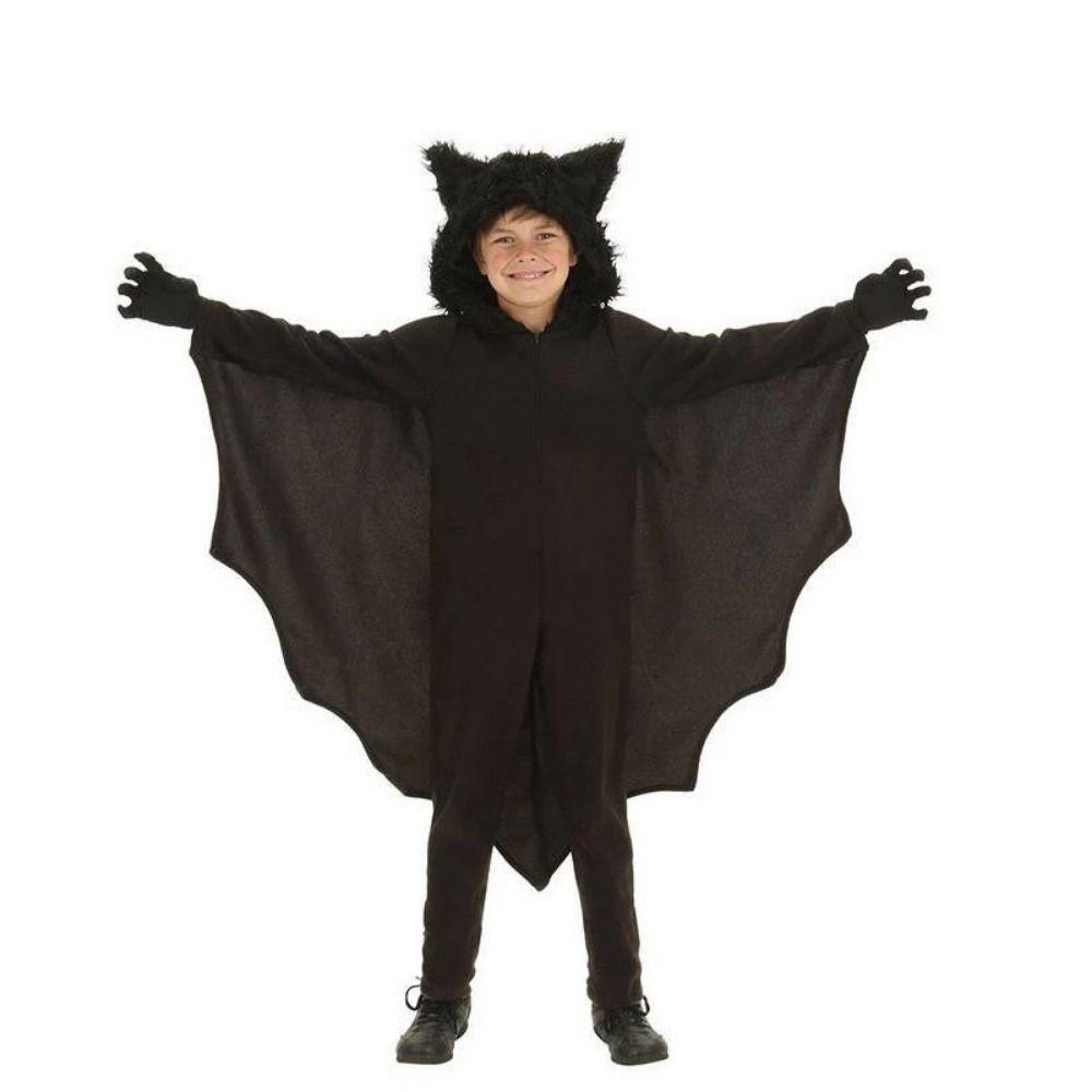 Multipurpose Halloween Kids Cape Nightclub Bar Dress Witches Robes Cool Bat Reaper Cloak  Children
