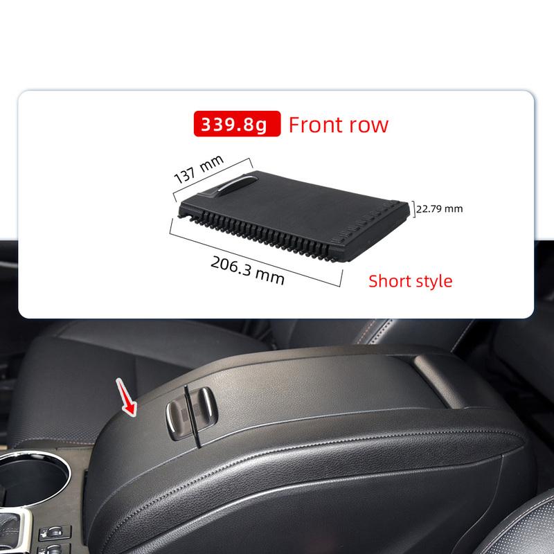 Center Console Armrest Box Slide Roller Blind Cover 58906‑0E020 58905‑0E090 For Toyota Highlander XU50 2015‑ Central Storage
