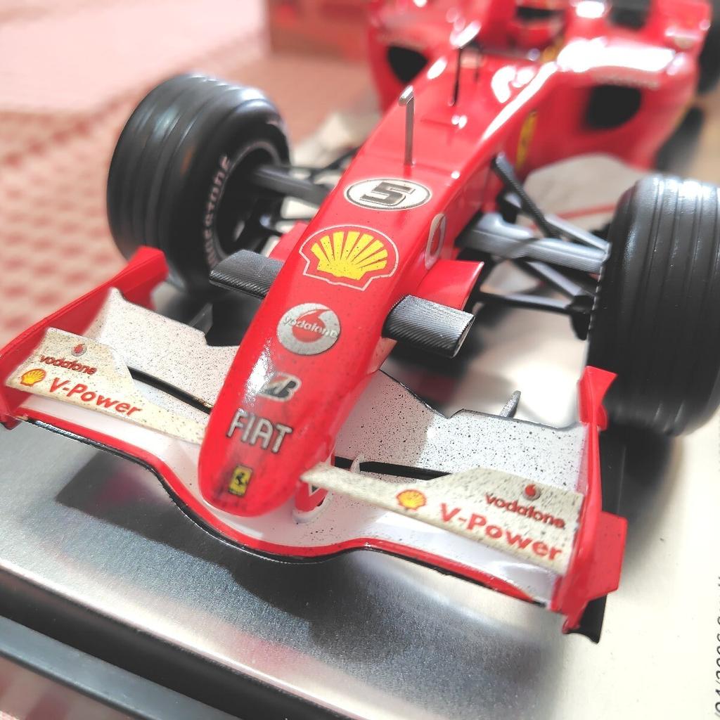 Hot Wheels Ferrari 248F1 Michael 66th Pole Position Commemorative Model Production of 6666 Mint Condition 1/18 - Schumacher's (Limited Units)