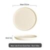 Zhishi Simple Ceramic Dinner Plate