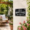 Decorative Garden Sign for Outdoor Yard Patio Wall Decor