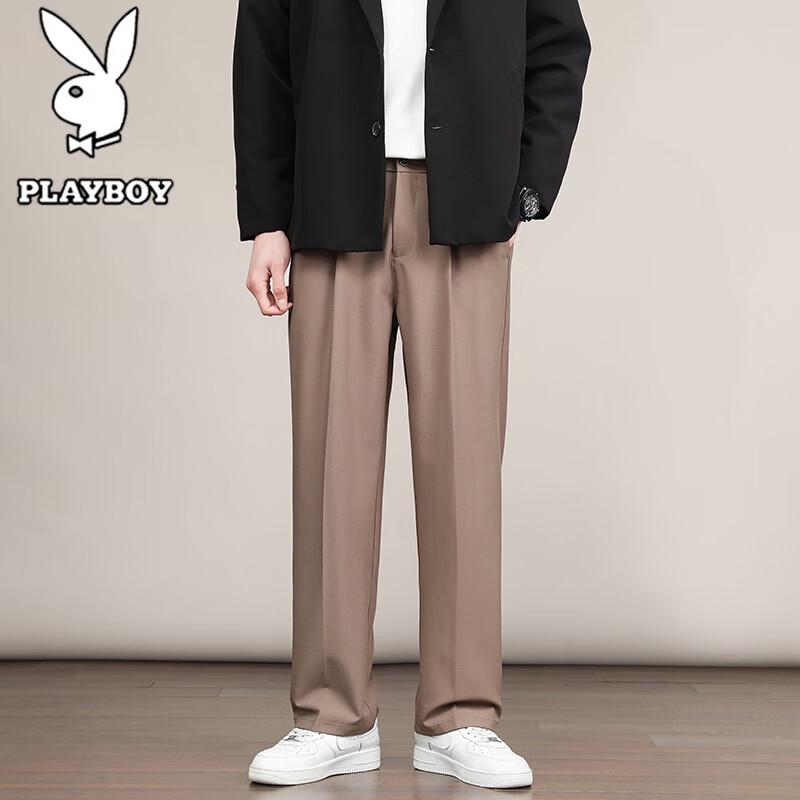 

PLAYBOY Men s Relaxed Fit Casual Trousers 3XL