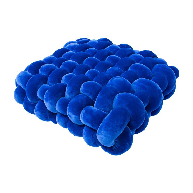 Woven Square Cushion Pillow Plush Home Accent Pillow Sofa Cushion Decorative Window Seat Cushion