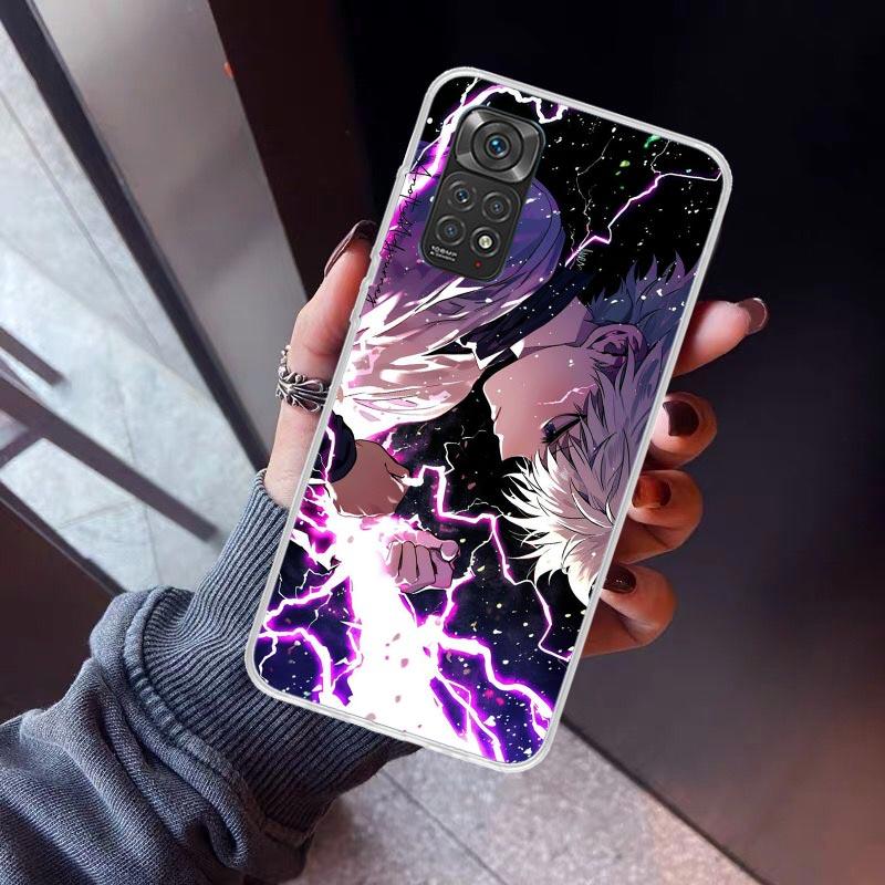 Huner X-Hunters Killua Phone Case For Xiaomi Redmi Note 10 11 12 13 14 15 Pro Plus 11S 12S 14S 11T 11E 10S Soft TPU Back Cover R