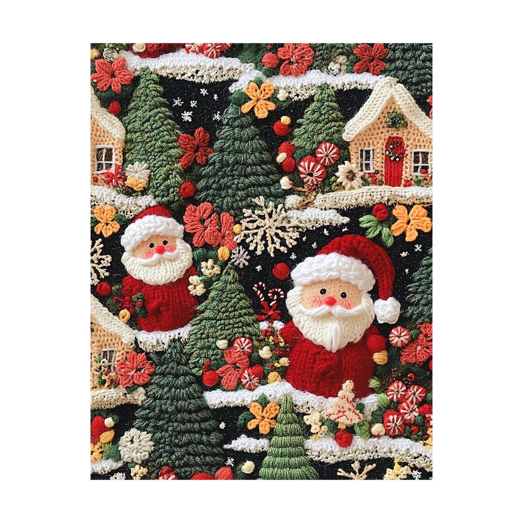 Christmas Tablecloth Rectangular Straight Edge Tablecloth