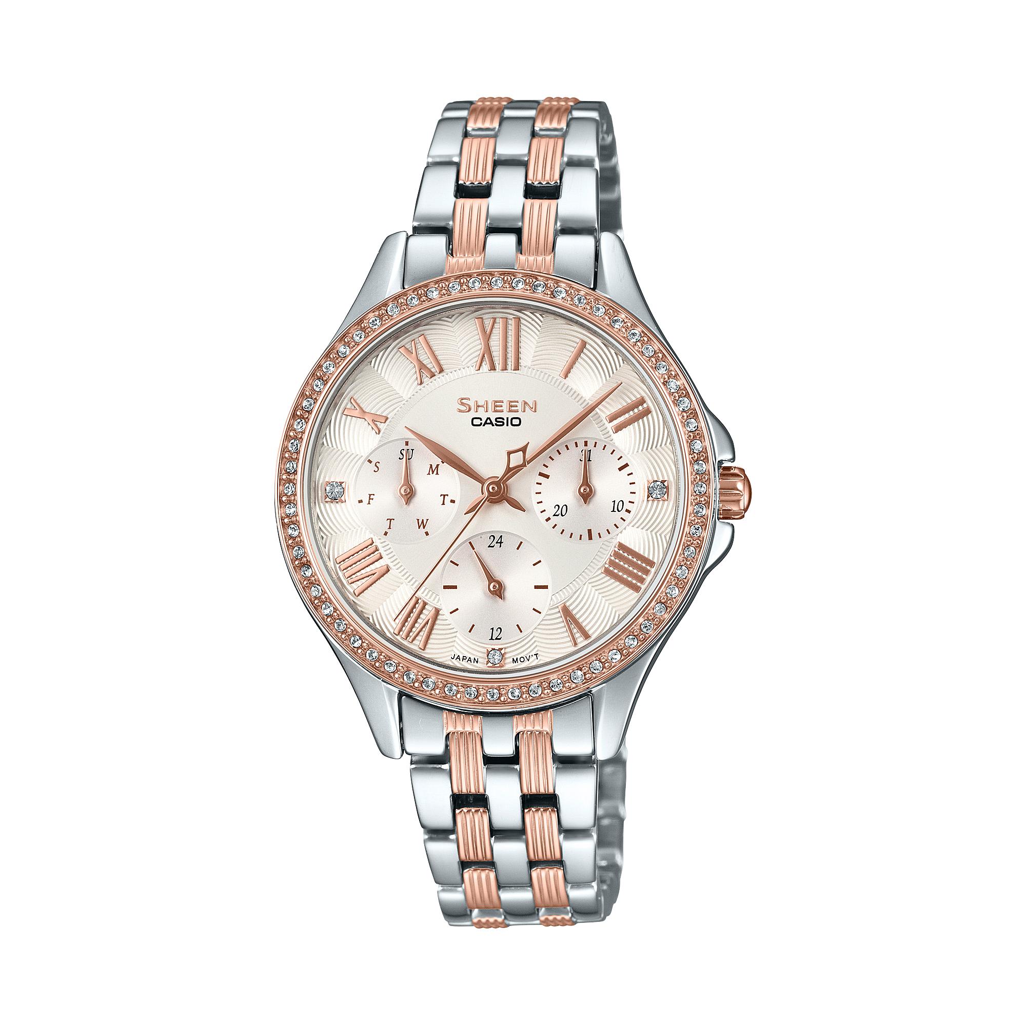 Casio Men s Analog Quartz Watch SHE-3515SPG-7A