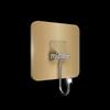 Punch-Free Strong Adhesive Stainless Steel Hooks