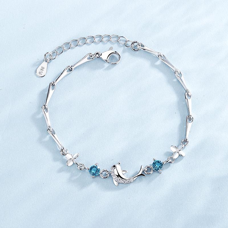 New 925 Sterling Silver Bracelet AAA Zircon High Quality Romance Bracelet Chain For Women Engagement Party Wedding Jewelry Gift